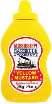 Фото Mississippi гірчиця Barbecue 255 г