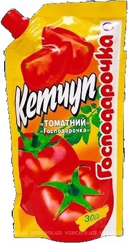 Фото Господарочка кетчуп томатний 300 г