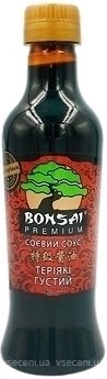 Фото Bonsai соус соєвий Premium теріякі 250 мл