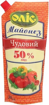 Фото Оліс майонез Чудовий 50% 300 г