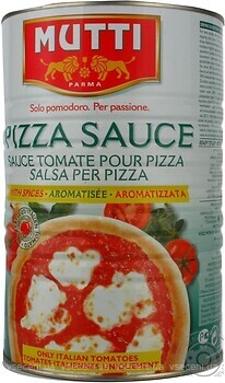 Фото Mutti соус томатний для піци зі спеціями 4.1 кг