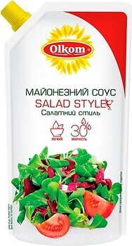 Фото Олком соус майонезний Salad Style 30% 295 г