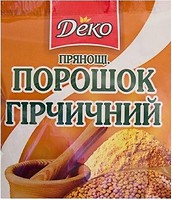 Фото ДЕКО порошок гірчичний 100 г