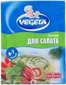 Фото Vegeta приправа для салату 20 г