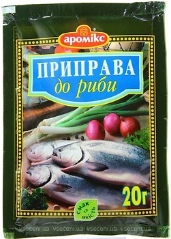 Фото Аромікс приправа до риби 20 г