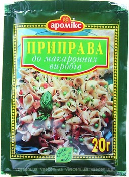 Фото Аромікс приправа до макаронних виробів 20 г