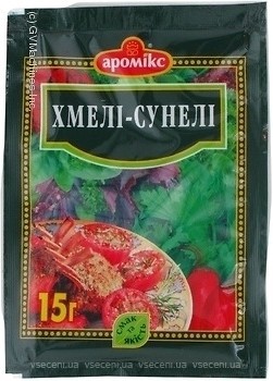 Фото Аромікс приправа хмелі-сунелі 15 г