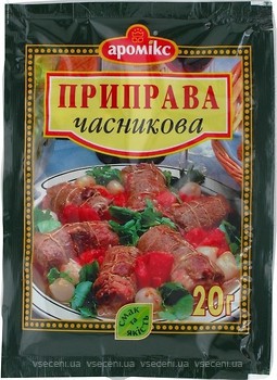 Фото Аромікс приправа часникова 20 г