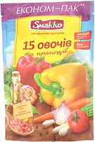 Фото Smakko приправа універсальна 15 овочів та фруктів 160 г