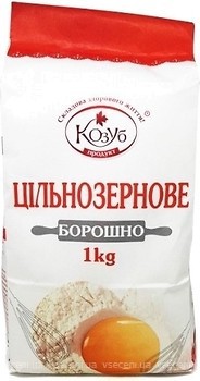 Фото Козуб борошно пшеничне цільнозернове 1 кг