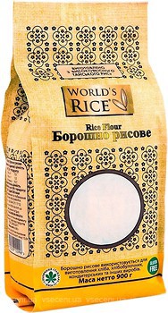 Фото World's Rice борошно рисове 900 г