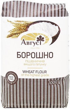 Фото Август борошно пшеничне 1 кг