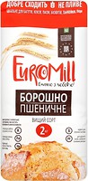 Фото EuroMill борошно пшеничне вищого сорту 2 кг