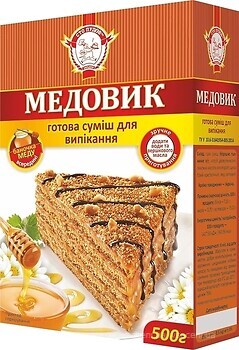 Фото Сто Пудів суміш для випічки Медовик 500 г