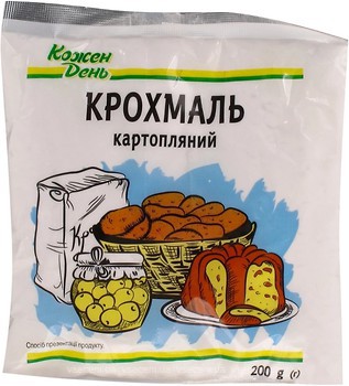 Фото Ашан крохмаль картопляний 200 г