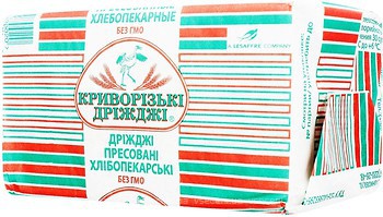 Фото Кріворізькі Дріжджі дріжджі пресовані 1 кг