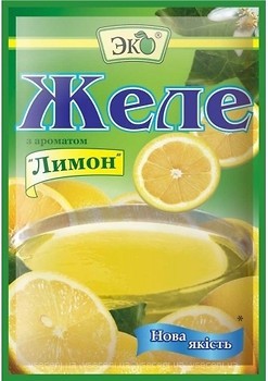 Фото Эко желе з ароматом лимона 90 г