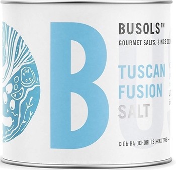 Фото Busols сіль морська із базиліком, розмарином та чабрецем Tuscan Fusion Salt 200 г