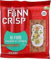 Фото Finn Crisp хлебцы Hi-Fibre ржаные с отрубями 200 г