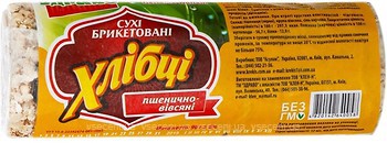 Фото Здраво хлібці пшенично-вівсяні сухі брикетовані 90 г