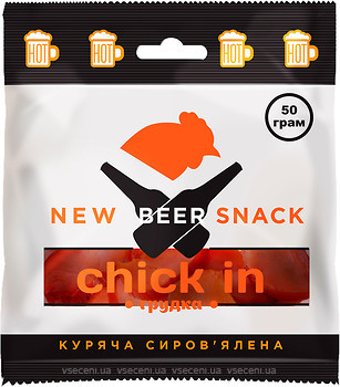 Фото New Beer Snack Chick in грудка 50 г