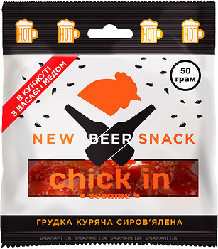 Фото New Beer Snack Chick in sesame 50 г