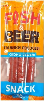 Фото Fish&Beer Лосось в паличках сушений солоний 50 г