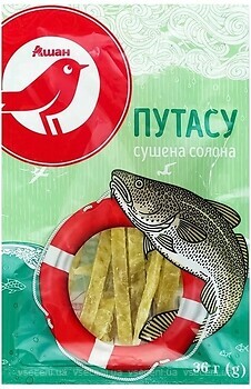Фото Ашан Путасу сушена солона 36 г