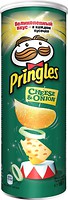 Фото Pringles чипсы Cheese Onion со вкусом сыра и лука 165 г