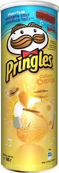 Фото Pringles чипсы Cheese со вкусом сыра 165 г