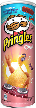 Фото Pringles чіпси Crab зі смаком краба 165 г
