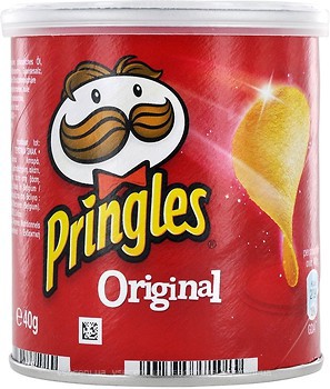 Фото Pringles чіпси Original Солоні 40 г