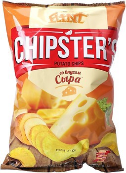 Фото Flint чипсы Chipster's со вкусом сыра 130 г