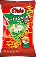 Фото Chio картопляна соломка Party Stick зі смаком сметани і цибулі 70 г