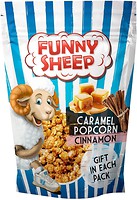 Фото Funny Sheep Попкорн в карамелі з корицею 100 г