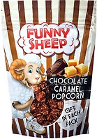 Фото Funny Sheep Попкорн в шоколадній карамелі 90 г