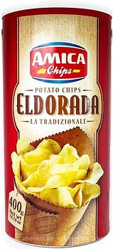 Фото Amica чипсы Potato Chips Eldorada 400 г