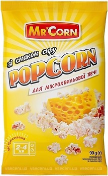 Фото Mr'Corn попкорн зі смаком сиру 90 г
