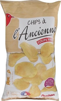 Фото Ашан чіпси Chips a e'Ancienne 150 г