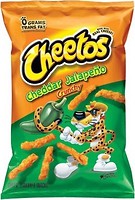 Фото Cheetos кукурудзяно-сирні палички Crunchy Cheddar Jalapeno зі смаком зеленого перцю 219 г