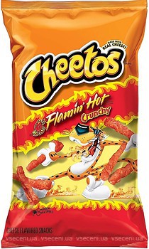 Фото Cheetos кукурудзяно-сирні палички Crunchy Flamin Hot 240.9 г
