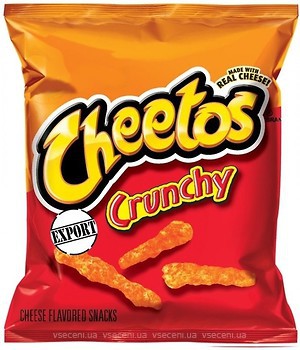 Фото Cheetos кукурудзяно-сирні палички Crunchy 28.3 г