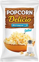 Фото Delicio попкорн Microwave соленый 80 г