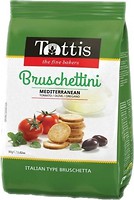 Фото Tottis сухарики Bruschettini со вкусом томата и оливок 80 г