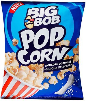 Фото Big Bob попкорн солоний 90 г