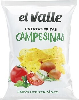 Фото El Valle чіпси Campesinas зі смаком овочів 130 г