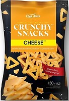 Фото Своя Лінія кукурудзяні трикутники Crunchy Snacks неглазуровані зі смаком сиру 150 г