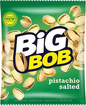 Фото Big Bob фісташки Selected з сіллю 45 г