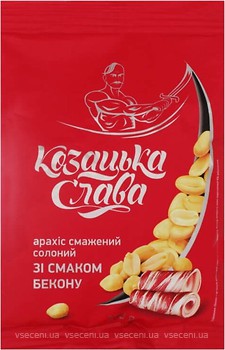 Фото Козацька Слава арахіс зі смаком бекону 180 г