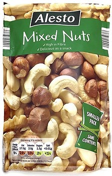 Фото Alesto ореховое ассорти Mixed Nuts 200 г